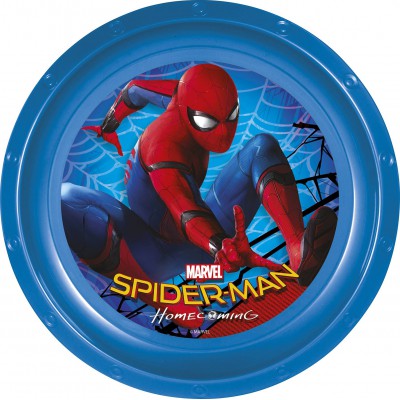 Тарелка пластиковая. Человек-паук 2017
