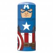 Бутылка пластиковая (350 мл). Мстители Капитан Америка