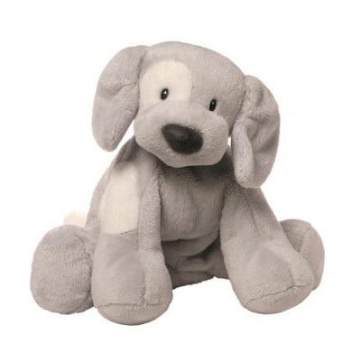Игрушка мягкая (Spunky Dog Plush Grey, 25,5 см). Gund