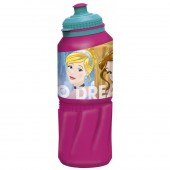 Бутылка пластиковая (спортивная 530 мл). Принцессы Дружные приключения