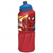 Бутылка пластиковая (спортивная 530 мл). Человек-паук Красная паутина