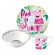 Набор посуды керамической в подарочной упаковке (3 предмета). Свинка Пеппа и Фламинго