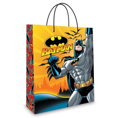 Пакет подарочный большой Batman, 220*310*100 мм