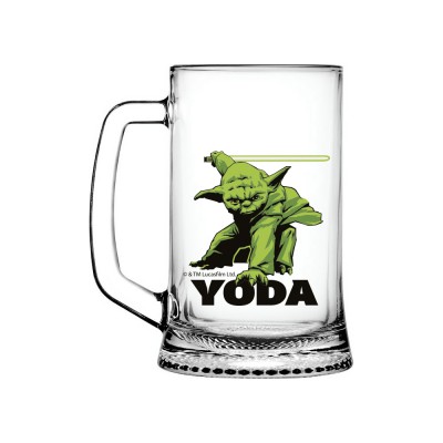 Дисней Кружка "Ладья" 500 мл "Star Wars Yoda"	