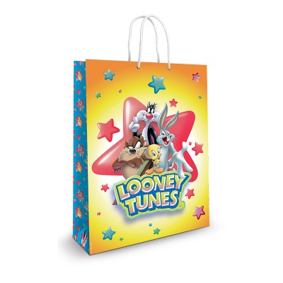 Пакет подарочный большой Looney Tunes-1, 335*406*155 мм
