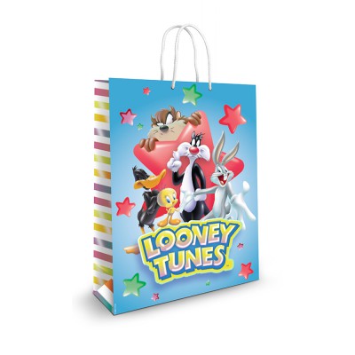 Пакет подарочный большой Looney Tunes-2, 250*350*100 мм