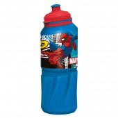 Бутылка пластиковая (спортивная 530 мл). Человек-паук Улицы
