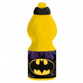 Бутылка пластиковая (спортивная, фигурная, 400 мл). Бэтмен символ
