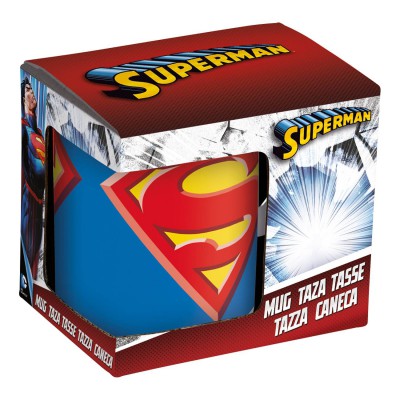 Кружка керамическая в подарочной упаковке (325 мл). Супермен Знак