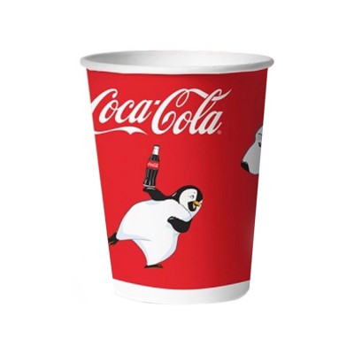 Coca-Cola. Набор бумажных стаканов Мишки-1, 6 шт*330 мл