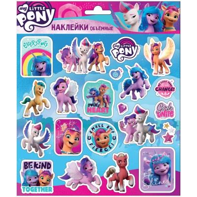 Наклейки вспененные «My Little Pony», диз. 3