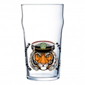 Пивной стакан "Пейл-эль" 570 мл "Активные тигры" Мужественный