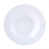 Тарелка суповая "Роскошь" 22,7 см, материал: фарфор