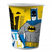 Batman. Набор бумажных стаканов, желтый, 6 шт*250 мл