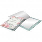 Бумага для акварели в папке «Цветы»