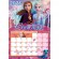 Календарь настенный перекидной с наклейками "Disney. Холодное сердце" на 2023 год