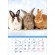 Календарь настенный перекидной "Символ года 2. Кролик. Маркет" на 2023 год