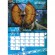 Календарь настенный перекидной с наклейками "Мир Юрского периода" на 2023 год