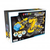 Конструктор гидравлический Робот-рука 3 в 1(желтый)