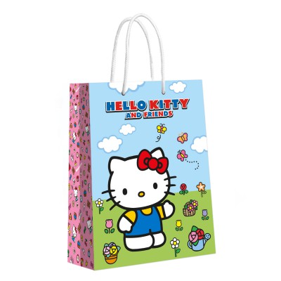 Пакет подарочный Hello Kitty-4, 250*350*100 мм