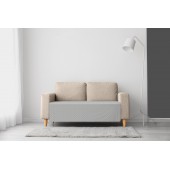 Накидка для дивана "ND HOME", светло-серый, 210*90 см