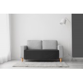 Накидка для дивана "ND HOME", черный, 210*90 см