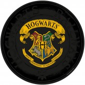 Harry Potter. Набор бумажных тарелок, 6 шт d=180 мм (гербы Хогвартса)