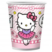 Hello Kitty. Набор бумажных стаканов, 6 шт*250 мл