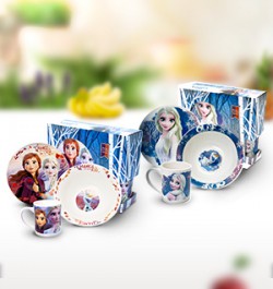 Наборы подарочной посуды с героями «Холодного сердца»