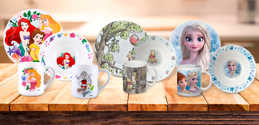 Волшебный мир Disney: новинки фарфоровой посуды