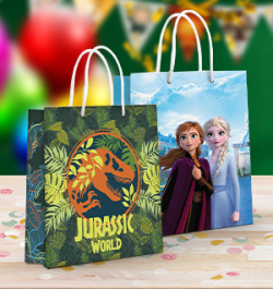 Новинка! Подарочные пакеты с героями детских брендов