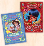 Секреты и наклейки: творческие дневники для девочек с Леди Баг и Enchantimals