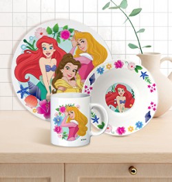 Детская посуда в подарок девочке: волшебная коллекция «Принцессы Disney»