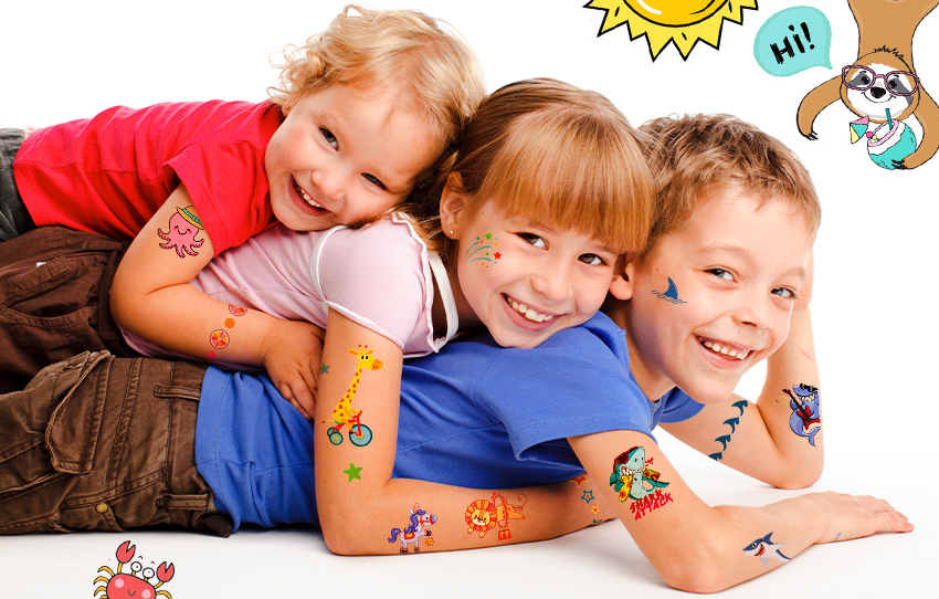 Детские татуировки VoiceBook купить по цене ₽ в интернет-магазине Детский мир